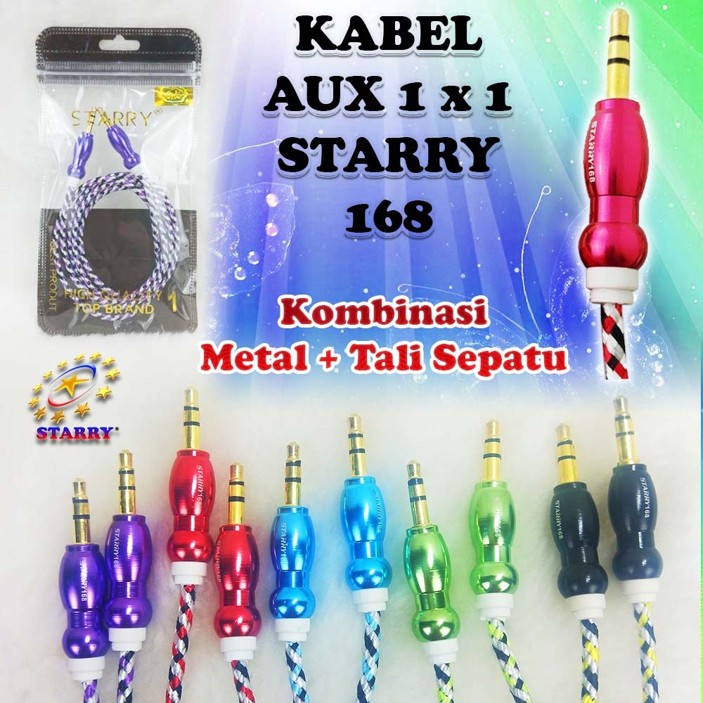 KABEL AUDIO 1 IN 1 STARRY 168